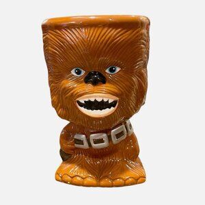 Star Wars Chewbacca 2013 Goblet Cup Mug Ceramic Galerie 6" Tall Cup Collectible